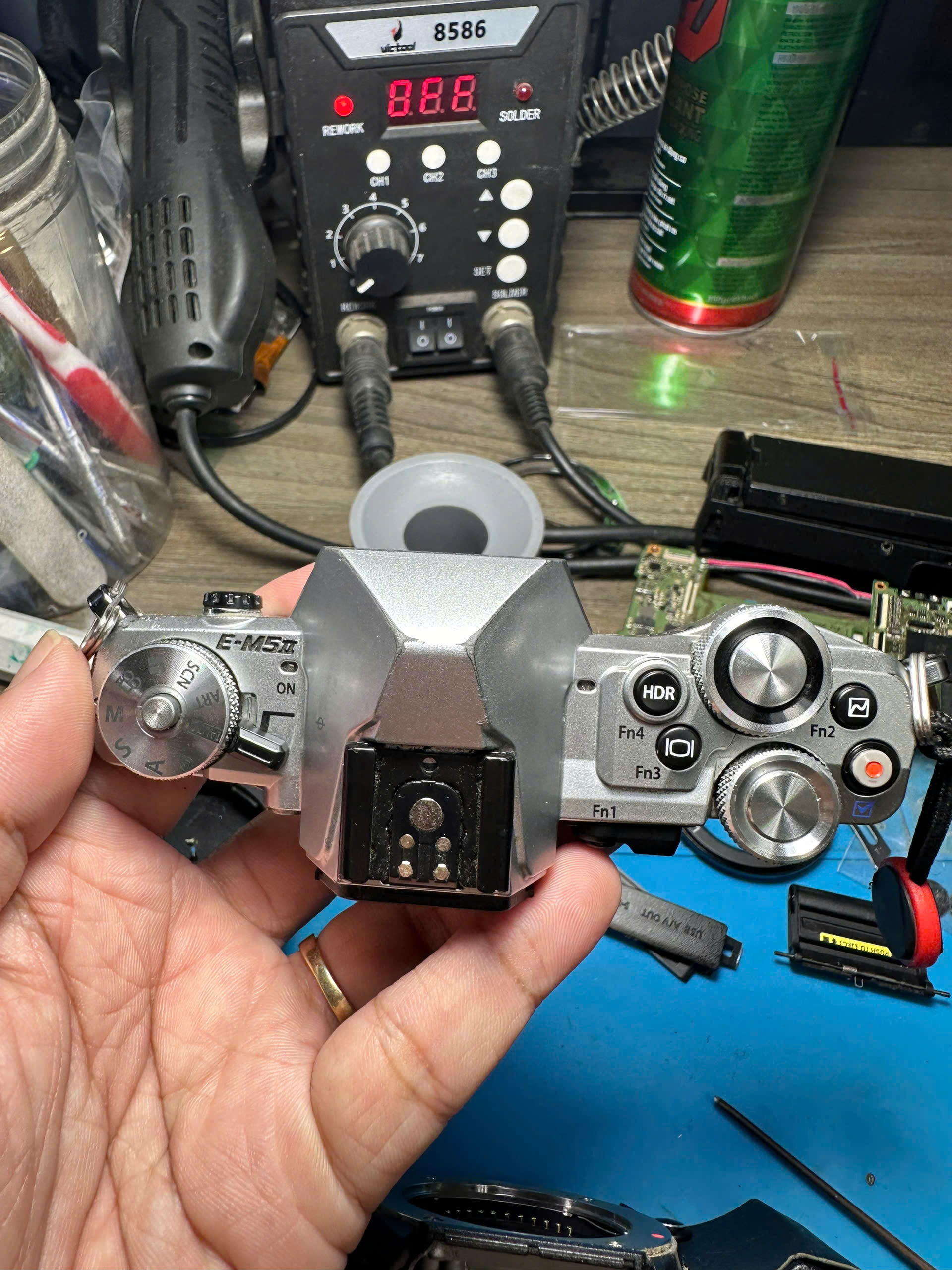 sửa máy ảnh Olympus E-M5 Mark II