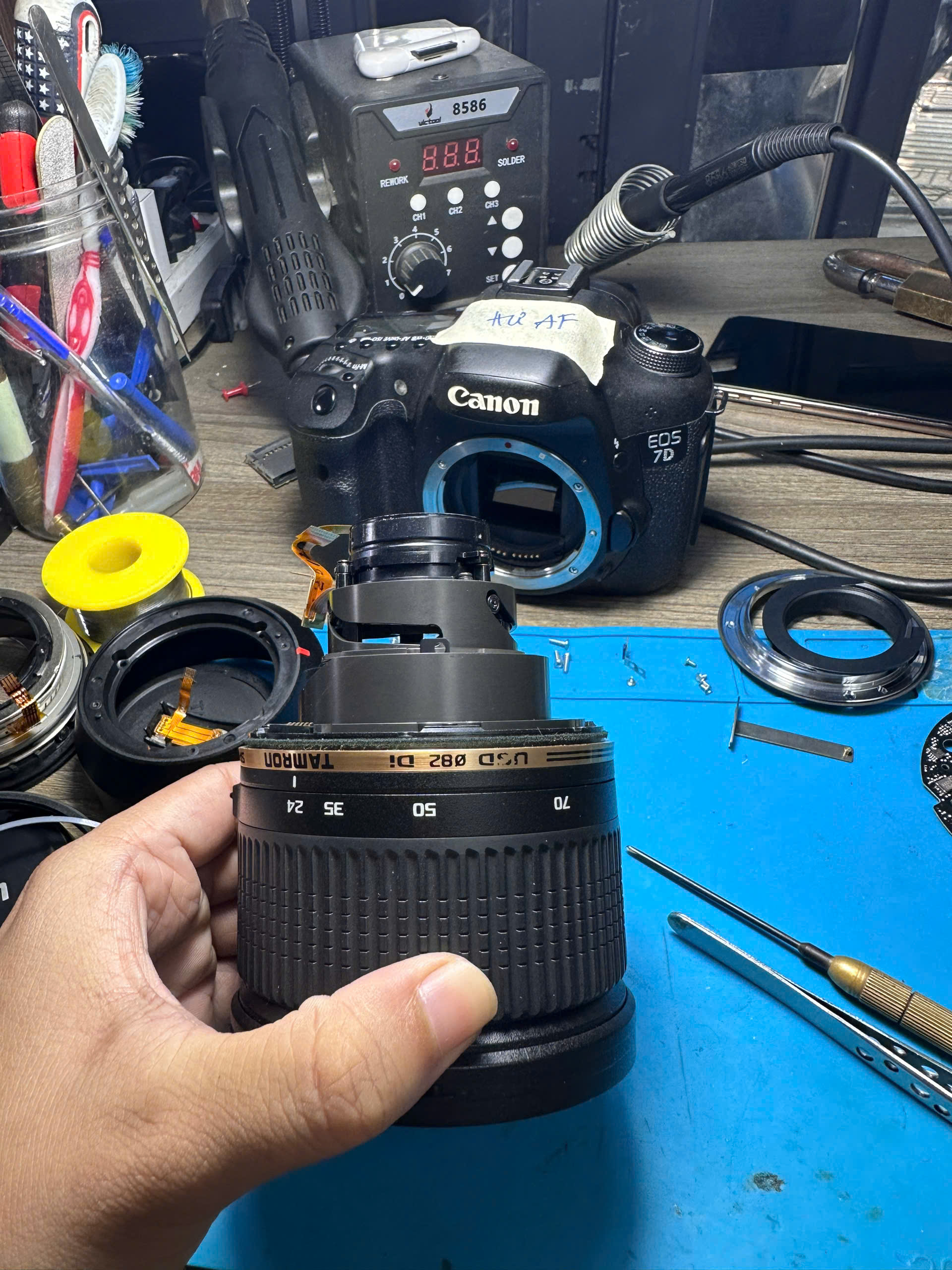 sửa lens Tamron 24-70mm G1