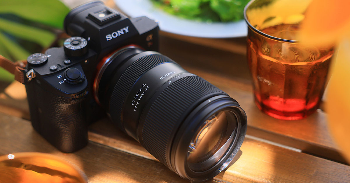 vệ sinh lens Tamron 28-75mm f/2.8